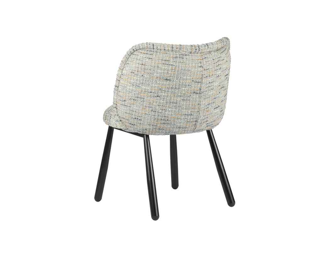 Eetkamerstoel Panda Blauw de Coco (set van 2)